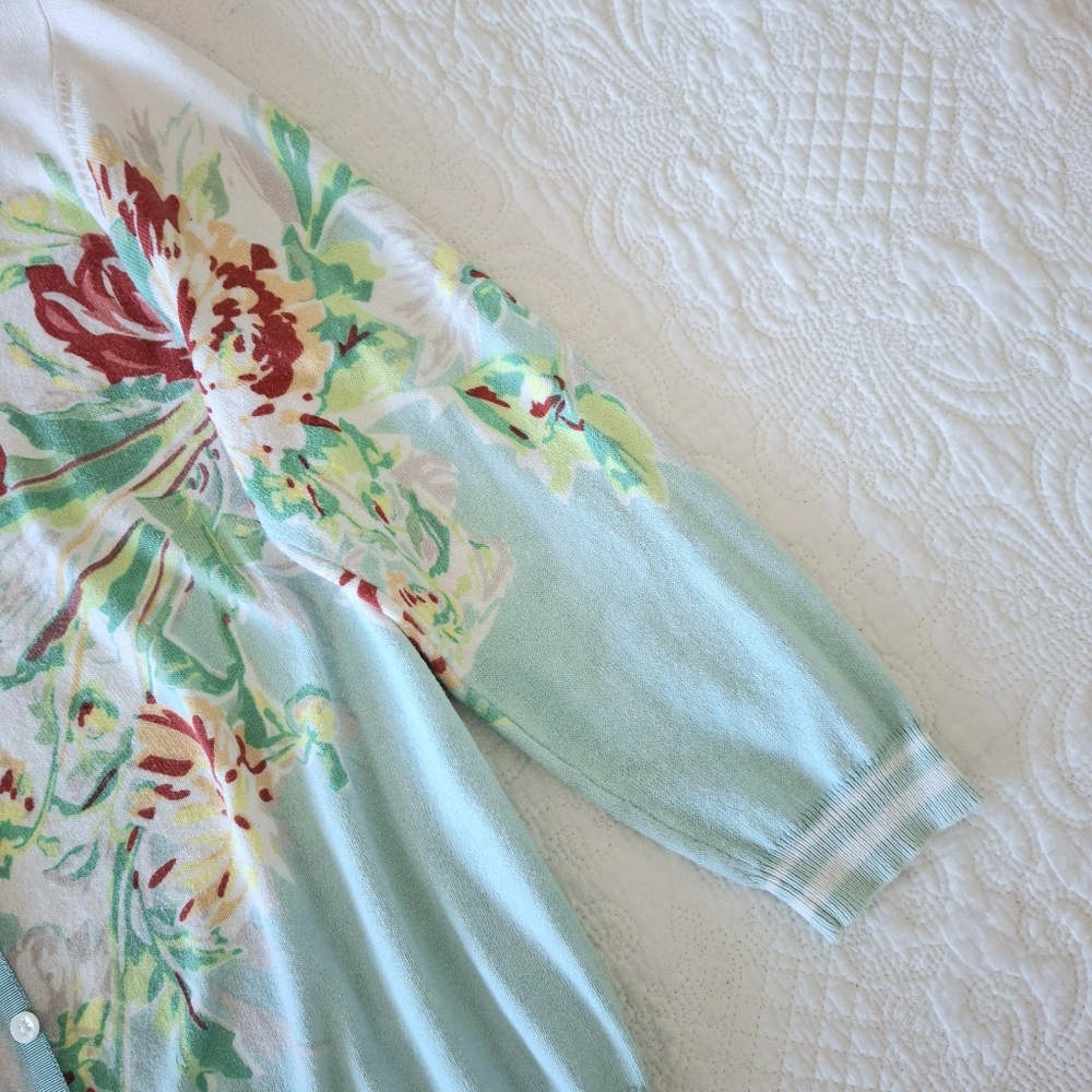 CAbi Cardigan RARE Retro Roses Small - Picture 5 of 8